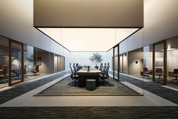 ADesign Divisórias - Divisória de Vidro Duplo para Ambiente – Linha Duo Glass (1)